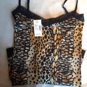 Leppard print cami by Fashion Bug